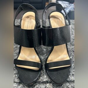 BCBGMaxAzria Glossy Black Heels